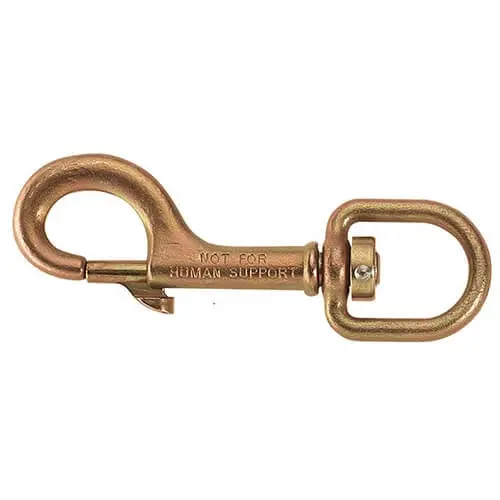 Klein 470 Swivel Hook With Plunger Latch – Durable, Rotating Fastening Solution 1