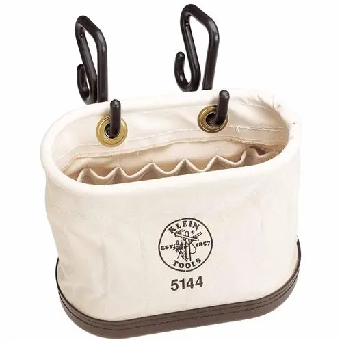 Klein 5144 Aerial Basket Bucket With Oval Shape And 15 Pockets 1