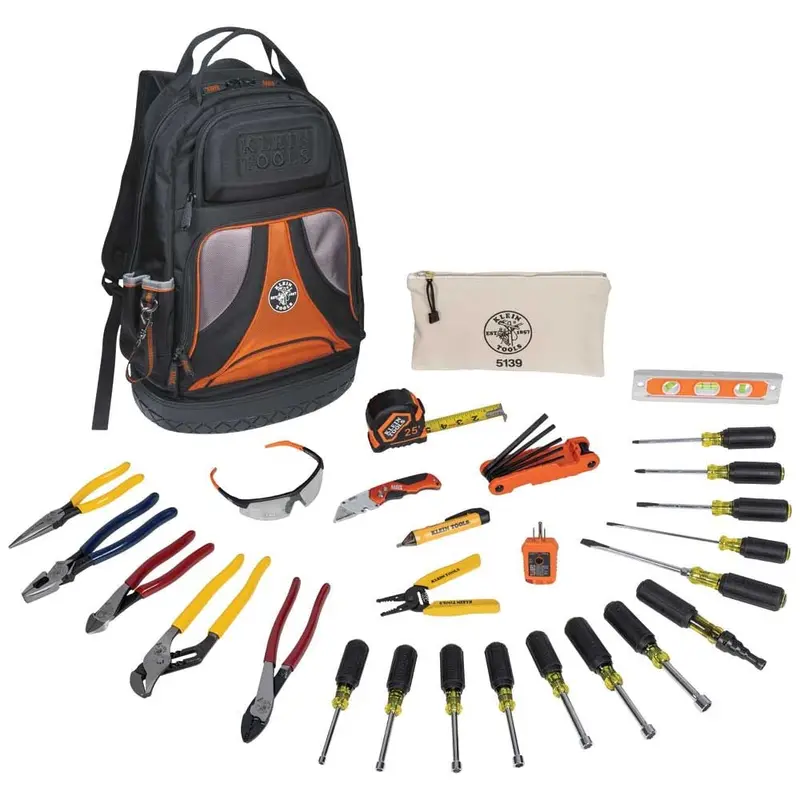 Klein Tools 80028 28-Piece Professional Electrician’S Tool Set 1