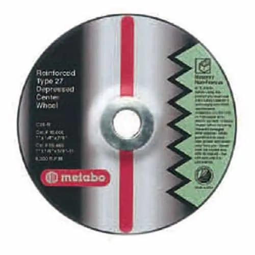 Metabo A24T Angle Grinder Wheel – 7-Inch X 1/8-Inch X 5/8-Inch-11 Thread 1