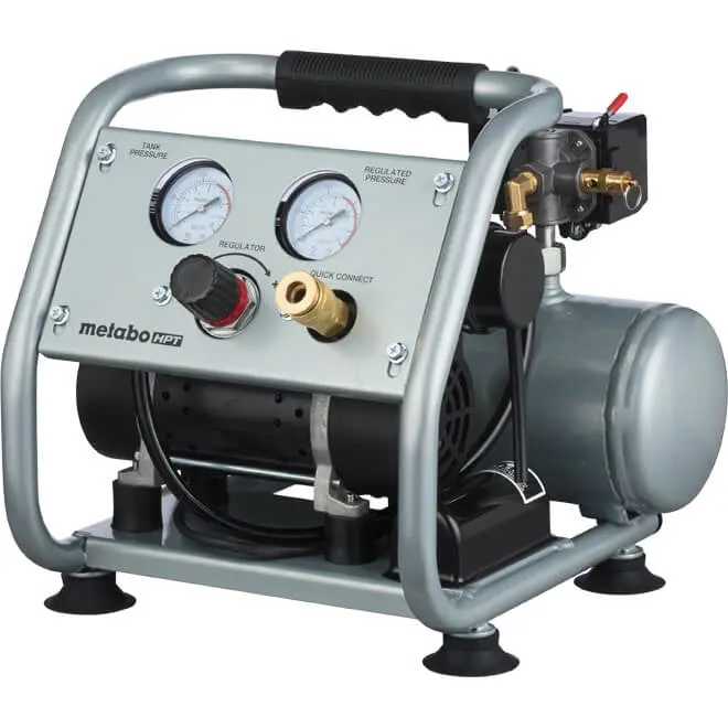 Metabo Hpt Ec28Mm Portable 1-Gallon Oil-Free Air Compressor 1