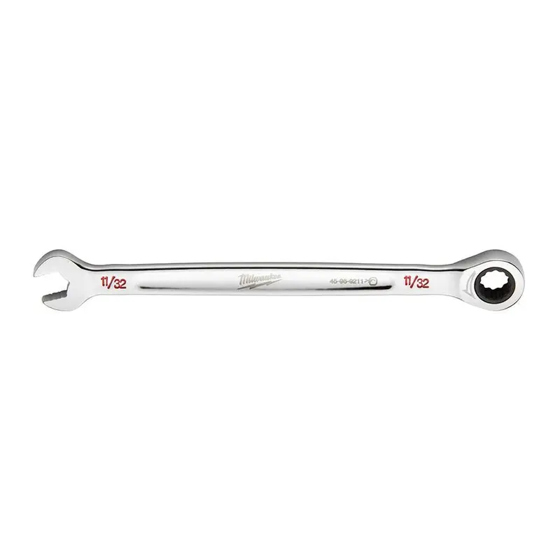 Milwaukee 45-96-9211 11/32" Sae Ratcheting Combination Wrench – Compact Offset Design 1
