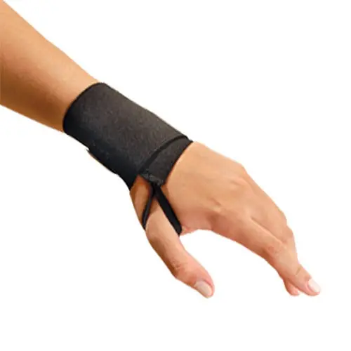 Occunomix 311-L68 Wrist Support With Loop Closure – Black, Ergonomic Design 1