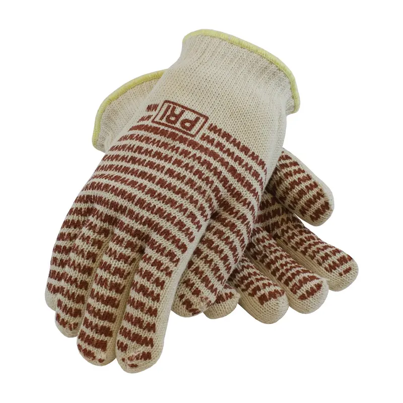 Pip 43-502S Hot-Mill Seamless Knit Gloves — 24 Oz Cotton, Double-Layer, Nitrile-Coated Evergrip Palm, Open Cuff (12-Pack) 1