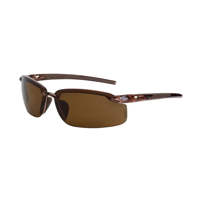Radians Es5 Polarized Safety Eyewear – Brown Lens & Frame With Uv Protection 1