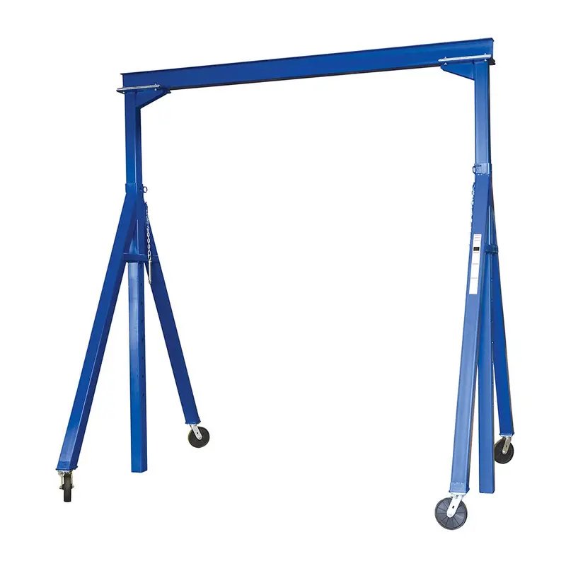 Vestil Adjustable Steel Gantry Crane – 8,000 Lb Capacity, 10' X 14' Footprint 1