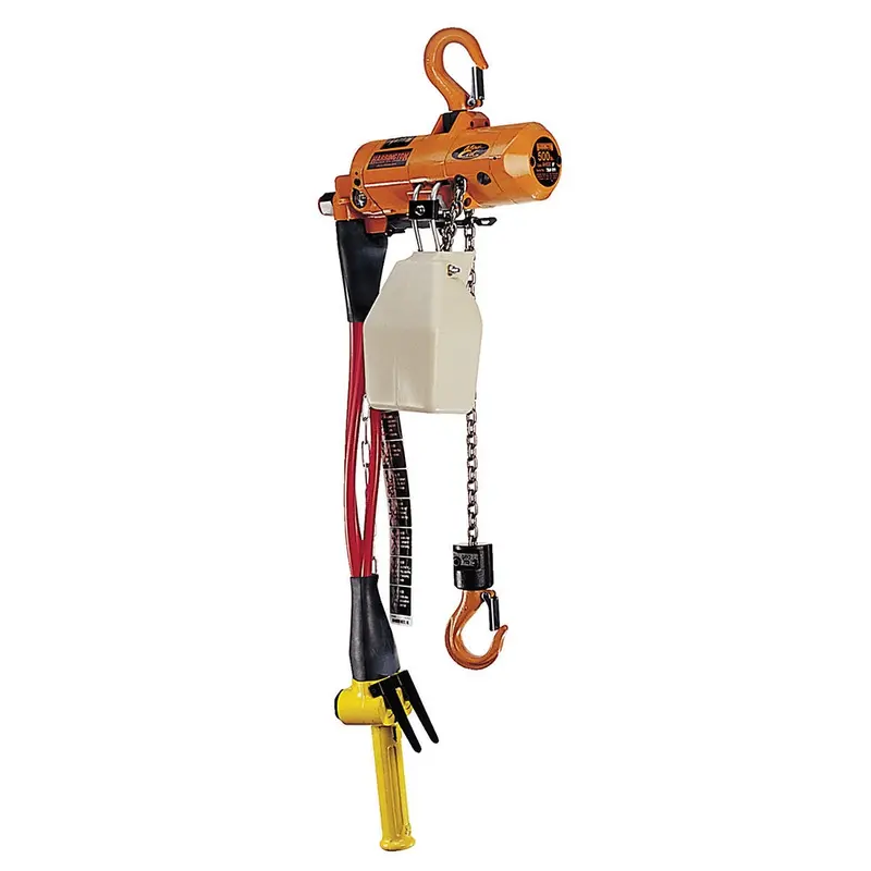 Vestil Pneumatic Chain Hoist – 1000-Pound Capacity, 10-Foot Lift Height 1